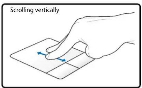 ASUS HRSX196X - Touchpad Usage Illustrations - 7
