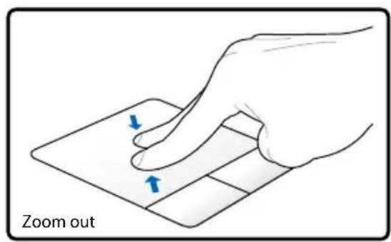 ASUS HRSX196X - Touchpad Usage Illustrations - 10