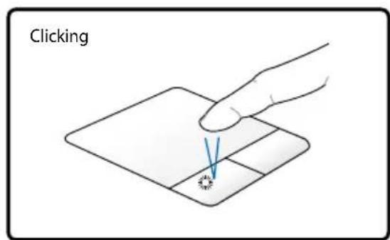 ASUS HRSX196X - Touchpad Usage Illustrations - 1