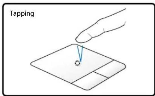 ASUS HRSX196X - Touchpad Usage Illustrations - 2