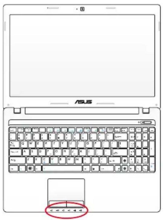ASUS HRSX196X - Status Indicators - 1