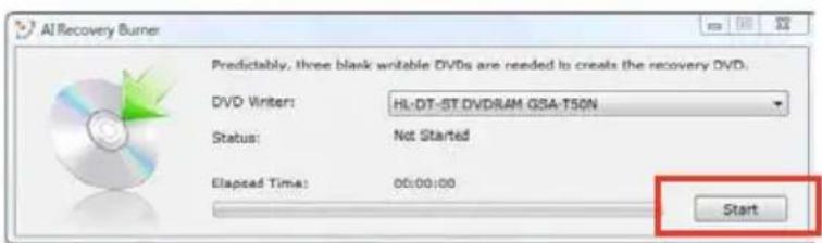 ASUS HRSX196X - Creating the Recovery DVD: - 1
