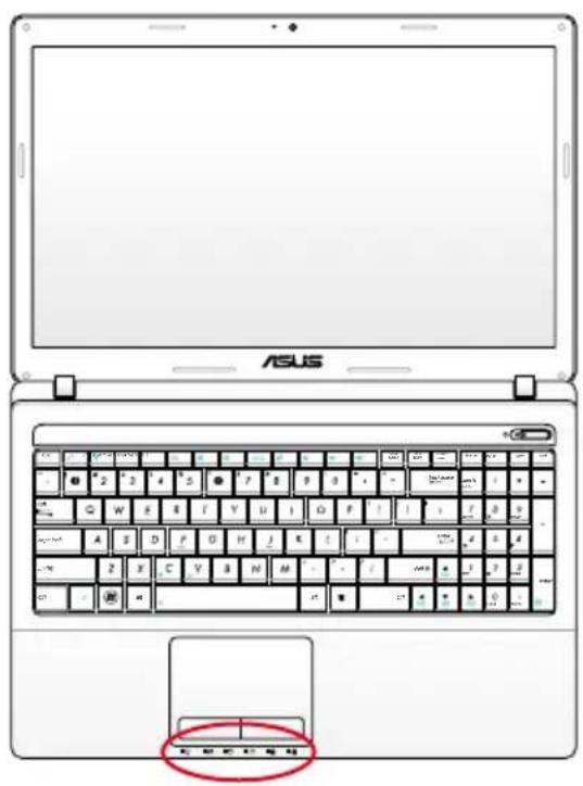 ASUS HRSX196X - Status Indicators - 2