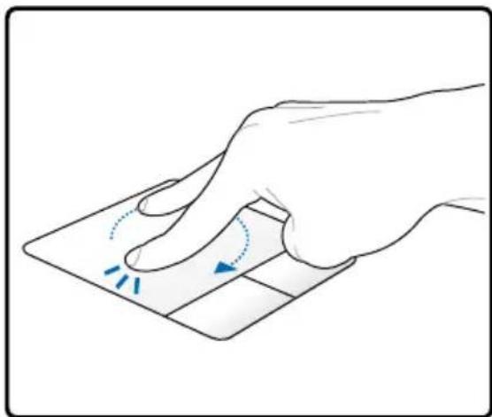 ASUS HRSX196X - Touchpad Usage Illustrations - 13