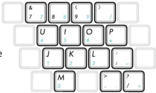 ASUS HRSX196X - Keyboard as a Numeric Keypad - 1