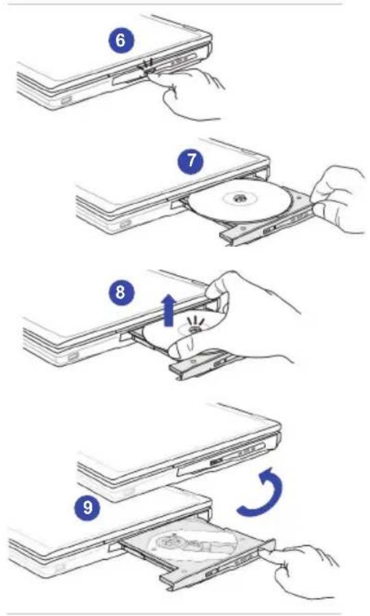 MSI GT683467TR - Removing the Disk - 1
