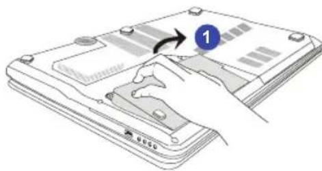MSI GT683467TR - Installing the Battery Pack - 1