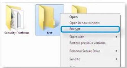 SAMSUNG 700Z5CA04UK - Encrypting a file (folder) - 2