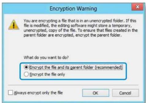 SAMSUNG 700Z5CA04UK - Encrypting a file (folder) - 3