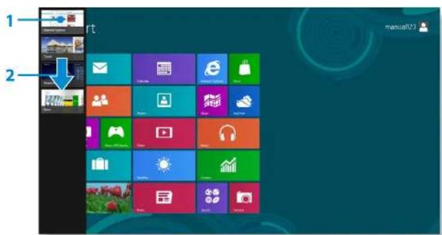 SAMSUNG 700Z5CA04UK - Displaying Currently Running App(s) - 1