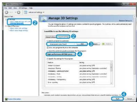 SAMSUNG 700Z5CA04UK - Registering programs to be executed by the external graphics chipset - 2