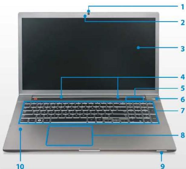 SAMSUNG 700Z5CA04UK - Front View - 2