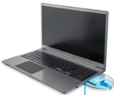 SAMSUNG 700Z5CA04UK - Inserting and Ejecting a CD - 1