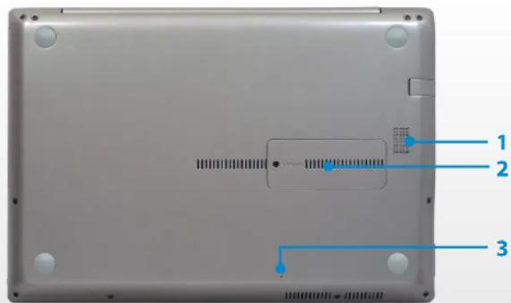SAMSUNG 700Z5CA04UK - Bottom View - 2
