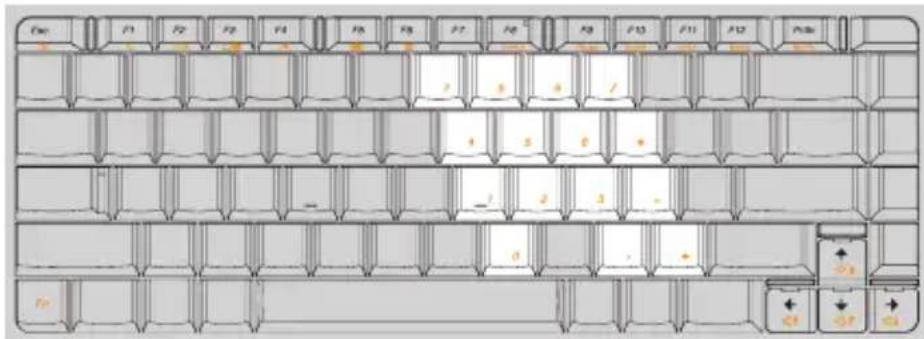 LENOVO Y560 - Numeric keypad - 1