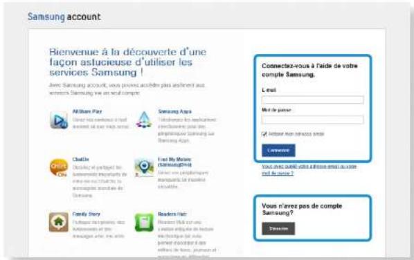 SAMSUNG NP350E7CS09BE - S'inscrite sur le site Web AllShare Play - 3