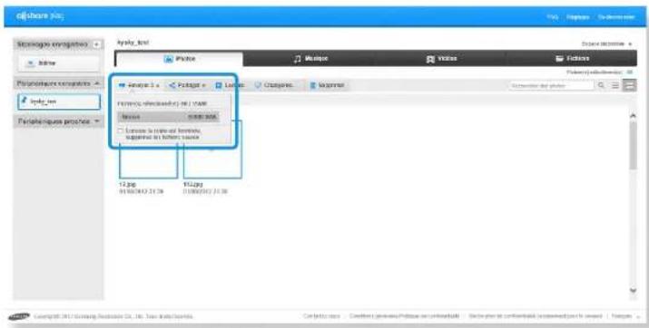 SAMSUNG NP350E7CS09BE - Transfert d'un fichier - 1