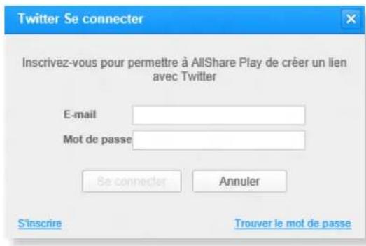 SAMSUNG NP350E7CS09BE - Connectez-vous au SNS. - 1