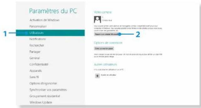 SAMSUNG NP350E7CS09BE - Configuration de votre compte Microsoft - 1