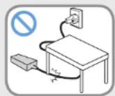 SAMSUNG NP350E7CS09BE - Précautions à prendre lors de l'utilisation de l'adaptateur CA - 2