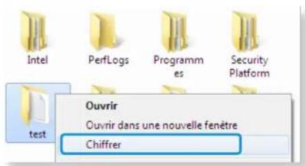 SAMSUNG NP350E7CS09BE - Crypter un fichier (dossier) - 2