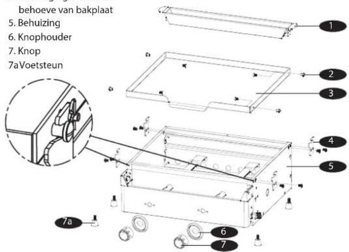 TRISTAR BQ6385 - ONDERDELENBESCHRIJVING - 1