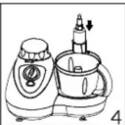 TRISTAR MX4143 - A: Mixing Bowl - 4