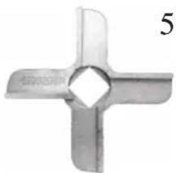 DOMO DO9071KR - Pétrir/hacher/battre - 1