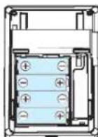 BRAUN ExactFit BP4600 - Vstavljanbe baterij - 2
