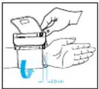 BRAUN TrueScan BPW4100 - Fortag en måling - 1
