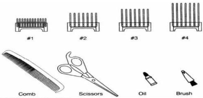 TRISTAR TR2547 - KAMMAUFSÄTZE - 1