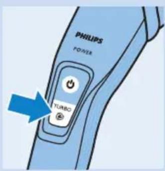 PHILIPS Series 7000 QC5380 - Função turbo - 2