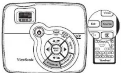 VIEWSONIC PJD5221 - Switching input signal - 1