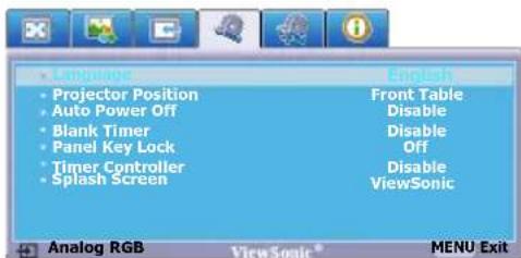 VIEWSONIC PJD5221 - Using the menus - 4