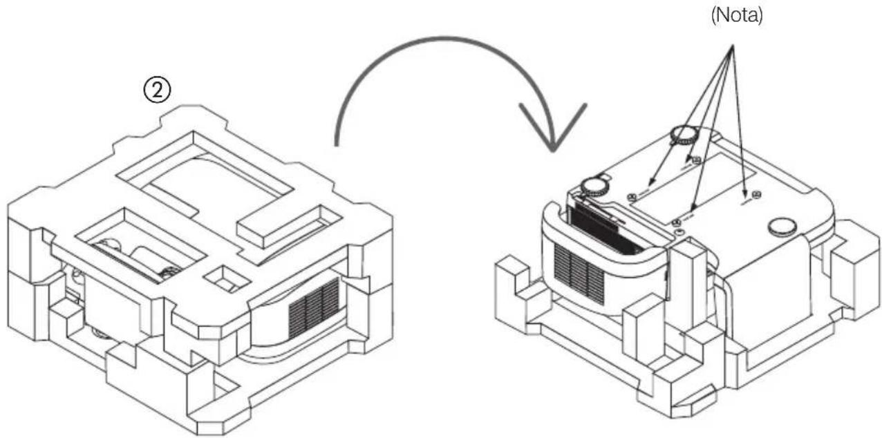 NEC U300X - Instale o adaptordo projector的进步 - 1