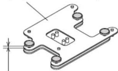 NEC U300X - Egimi ayarlama duğmelerini kontrol edin. - 1