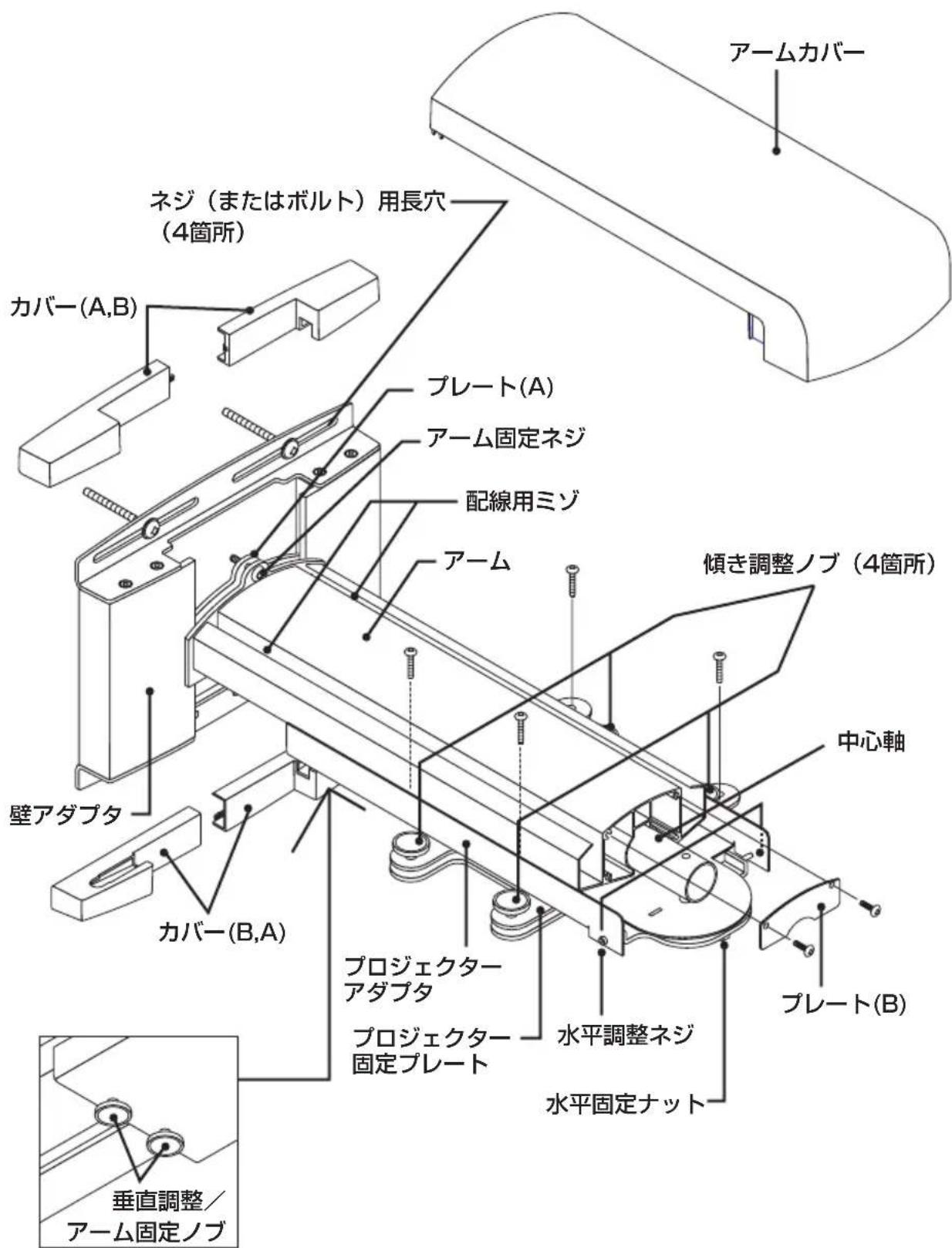 NEC U300X - 各部の名称 - 1