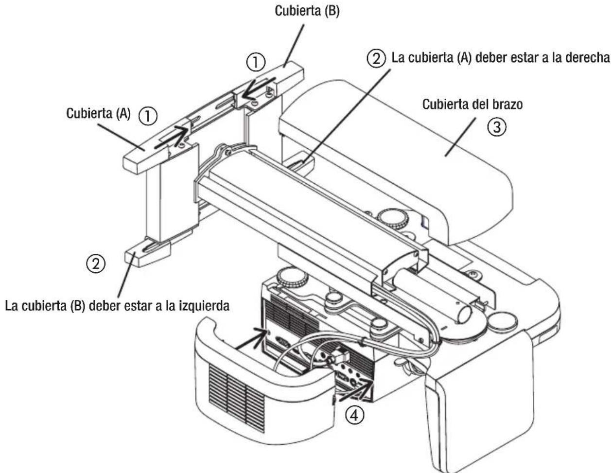 NEC U300X - Colque las cubiertas del adaptor del projector y del adaptor de pared. - 1