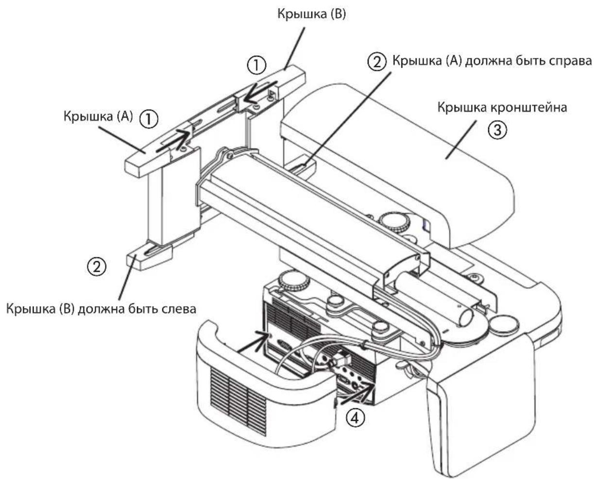 NEC U300X - Пикpenite Кршки deprжатя поектора и настеногу deprжатя. - 1