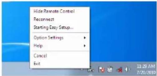 NEC U310W + NP01SK3D - Exiting Virtual Remote Tool - 1