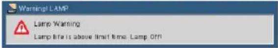 NEC U310W + NP01SK3D - Replacing the lamp - 3