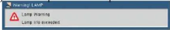 NEC U310W + NP01SK3D - Warning Indicator - 2