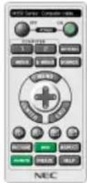 NEC U310W + NP01SK3D - Using the Computer Cable (VGA) to Operate the Projector (Virtual Remote Tool) - 1