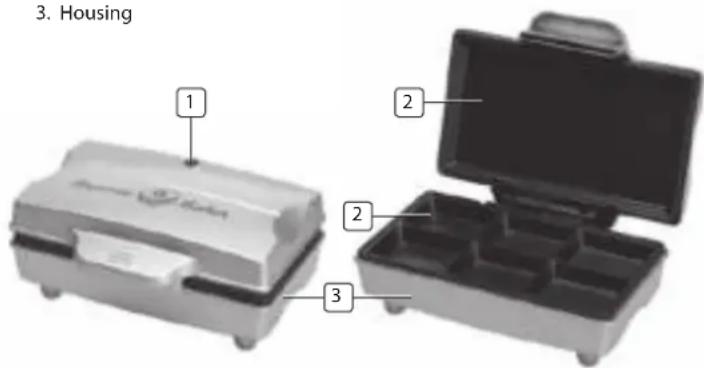 TRISTAR SA1125 - PaRTs DeScRlPION - 1