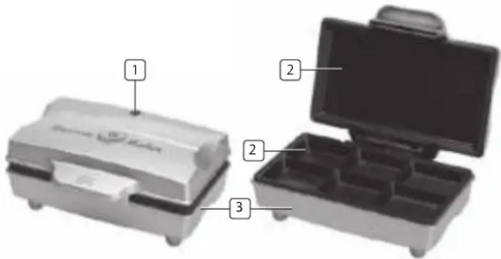 TRISTAR SA1125 - DeScRIZIONe cOMPONeNTI - 1