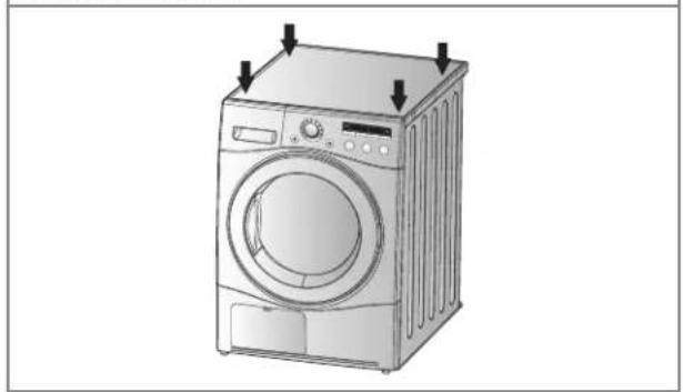 LG RC 8043 AZ - Droger laten zakken Droger verhogen - 1