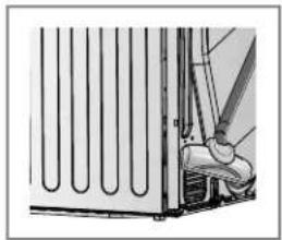 LG RC 8043 AZ - Grille de ventilation et grille d'entrée d'air froid - 2