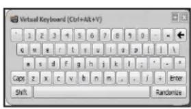 Ironkey Personal D250 - TYPE PASSWORDSWITH THE VIRTUAL KEYBOARD - 1