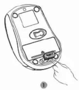 Approx APPKBWS01 - Rangement du récepteur dans la souris - 1