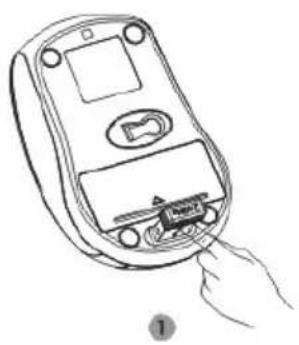Approx APPKBWS01 - Storage of the receiver in the mouse - 1